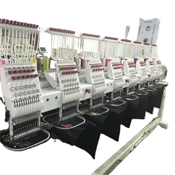High Efficiency With Embroidery Software Single Head Embroidery Machine