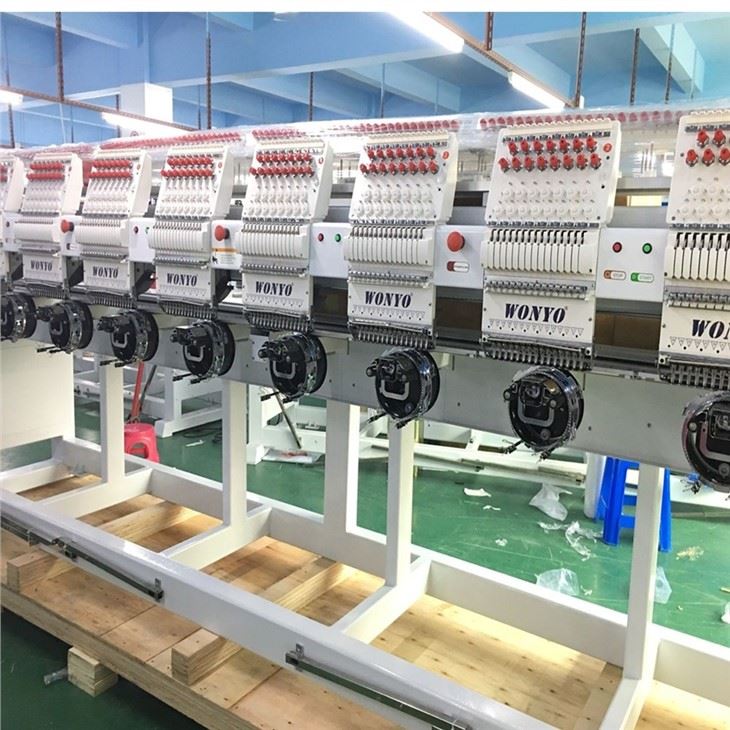 High Efficiency With Embroidery Software Single Head Embroidery Machine
