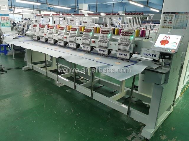 High Efficiency With Embroidery Software Single Head Embroidery Machine